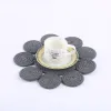 Ins-style Nordic-style circular woven table MATS, home heat-resistant and heat-insulating table, cup and bowl MATS, pot MATS, with a variety of colors details Picture